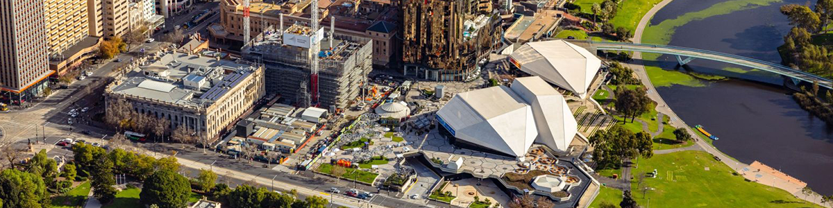 Aerial view of Adelaide