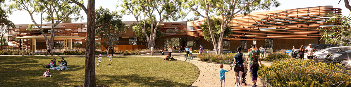 Adelaide Aquatic Centre render