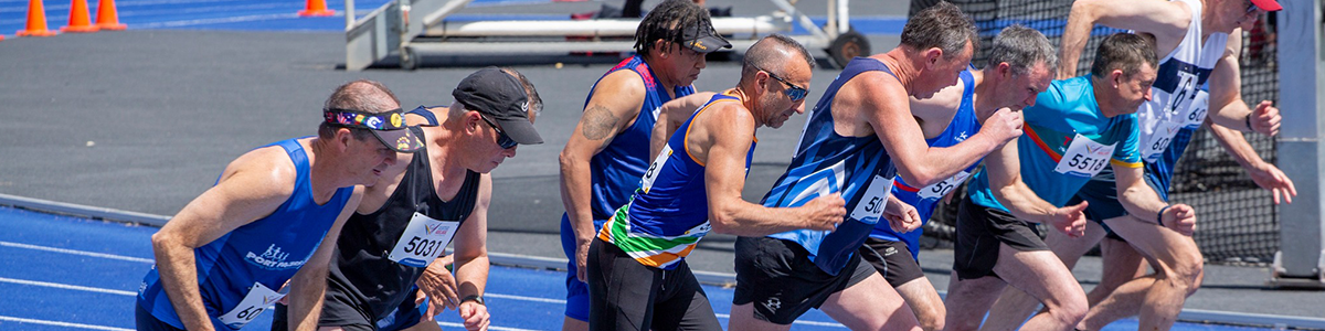Competitors in the Australian Masters Games